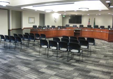 Picture of Omak City Counsil Chambers