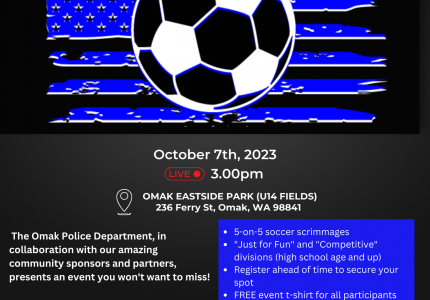 "Kick'n it With the Cops" Community Soccer Scrimmage