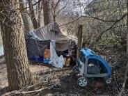 Riverbank homeless