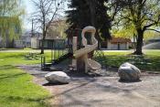Picture of playground equipment in a park