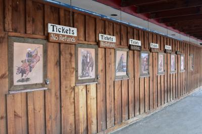 Stampede Ticket Windows